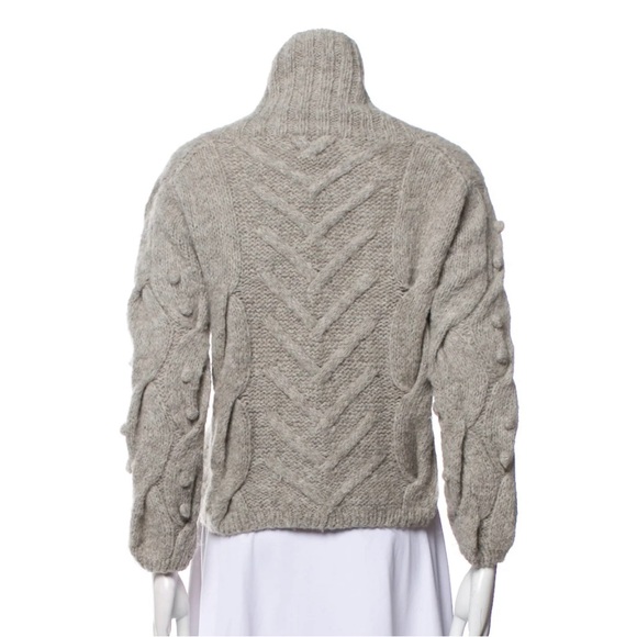 Ulla Johnson Baby Alpaca Cowl Neck Sweater/Small - Picture 3 of 8